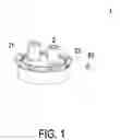 Fig. 02 - Fluid transportation device comprising a valve body, a valve membrane, a valve chamber seat, and an actuator each sequentially stacked within a accommodation space of an outer sleeve having a ring-shaped protrusion structure