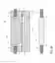 Fig. 07 - Micro flow filtration system and integrated microfluidic element