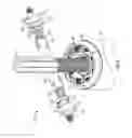 Fig. 08 - Torque reducer for high-pressure gate valves
