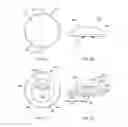 Fig. 10 - Light flux control member, light-emitting device, and area light source device