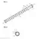 Fig. 04 - Buffer and spring assembly for a firearm