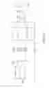 Fig. 10 - Fitting assembly with leak detection for analytical systems