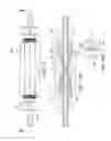 Fig. 19 - Fitting assembly with leak detection for analytical systems