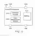 Fig. 13 - Systems, devices, apparatus, and methods for transparently inserting a virtual storage layer in a fibre channel based storage area network while maintaining continuous input/output operations