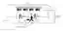Fig. 01 - Restricted area automated security system and method