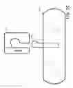 Fig. 10 - Methods and apparatus for magnetically coupled hanger and placard for motor vehicles
