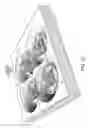Fig. 19 - Packaging a substrate with an LED into an interconnect structure only through top side landing pads on the substrate
