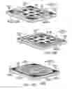 Fig. 21 - Packaging a substrate with an LED into an interconnect structure only through top side landing pads on the substrate