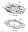 Fig. 24 - Packaging a substrate with an LED into an interconnect structure only through top side landing pads on the substrate