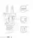 Fig. 03 - Polarized electrical plug and adaptor with modular orientation verification