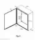 Fig. 09 - PANELS AND ENCLOSURES WITH  COMPONENT POSITIONING TEMPLATES