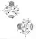 Fig. 01 - LED light has adjustable-angle sensor to cover 180 horizon detect-range