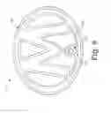 Fig. 08 - Indicia and camera assembly for a vehicle