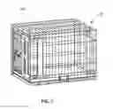 Fig. 02 - Pivotal and slidable door for a kennel