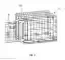 Fig. 04 - Pivotal and slidable door for a kennel