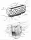 Fig. 02 - Fingernail brush having angularly adjustable bristles