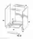 Fig. 33 - Modular cabinet with hidden clamping system