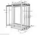 Fig. 01 - Modular hanging storage system