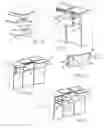 Fig. 04 - Transformable drawer front and countertop leaf