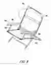Fig. 09 - Folding X-frame chair with extended backrest