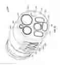 Fig. 162 - Fluid distribution device for a multiple viewing elements endoscope