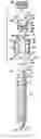 Fig. 01 - Pivotal bone anchor with snap-in-place insert having rotation blocking extensions