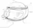 Fig. 01 - CPAP Mask Connector and Pillow System