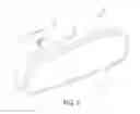 Fig. 02 - Interior rearview mirror assembly with display and tilt mechanism