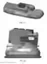 Fig. 11 - Interior rearview mirror assembly with display and tilt mechanism