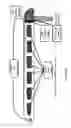 Fig. 35 - Interior rearview mirror assembly with display and tilt mechanism