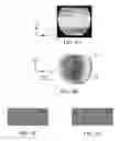 Fig. 07 - Apparatus for producing a single crystal of a metal oxide comprising a Pt-Rh alloy heater coated with zirconia