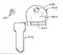 Fig. 01 - MAGNETIC KEY ASSEMBLY