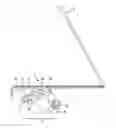 Fig. 01 - Safety device for bonnets comprising an electric drive and lockable actuator