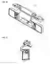 Fig. 11 - Hinge and hinge bracket
