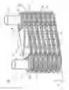 Fig. 02 - Heat exchanger for cooling multiple layers of electronic modules