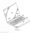 Fig. 03 - Mechanical actuation of retractable keyboard