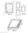 Fig. 08 - Electronic device having display and surrounding touch sensitive surfaces for user interface and control