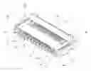 Fig. 01 - Electric connector with contact members having different thickness