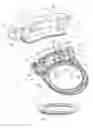 Fig. 01 - Toilet seat having an automatic cleaning device