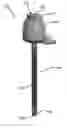 Fig. 01 - Trocar assembly with a cleaning element for use during a laparoscopic procedure