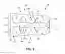 Fig. 10 - Implant with bone contacting elements having helical and undulating planar geometries