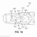 Fig. 18 - Implant with bone contacting elements having helical and undulating planar geometries