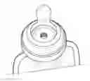 Fig. 01 - INFANT SOLID FOOD TRANSITIONAL NIPPLE ADAPTER