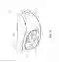 Fig. 90 - Nasal seal, mask and respiratory interface assembly