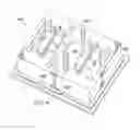 Fig. 09 - Manufactured retaining wall block with improved false joint