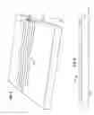 Fig. 09 - Flat composites having layup features for forming into 3D shapes