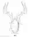 Fig. 02 - Antler wall mount assembly