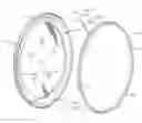 Fig. 01 - Auxiliary spare tire brake light