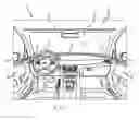 Fig. 02 - Motor vehicle having interior lighting device(s) for emitting moving light
