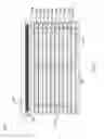 Fig. 10 - Window blinds that collect dust from air using electrostatic charge